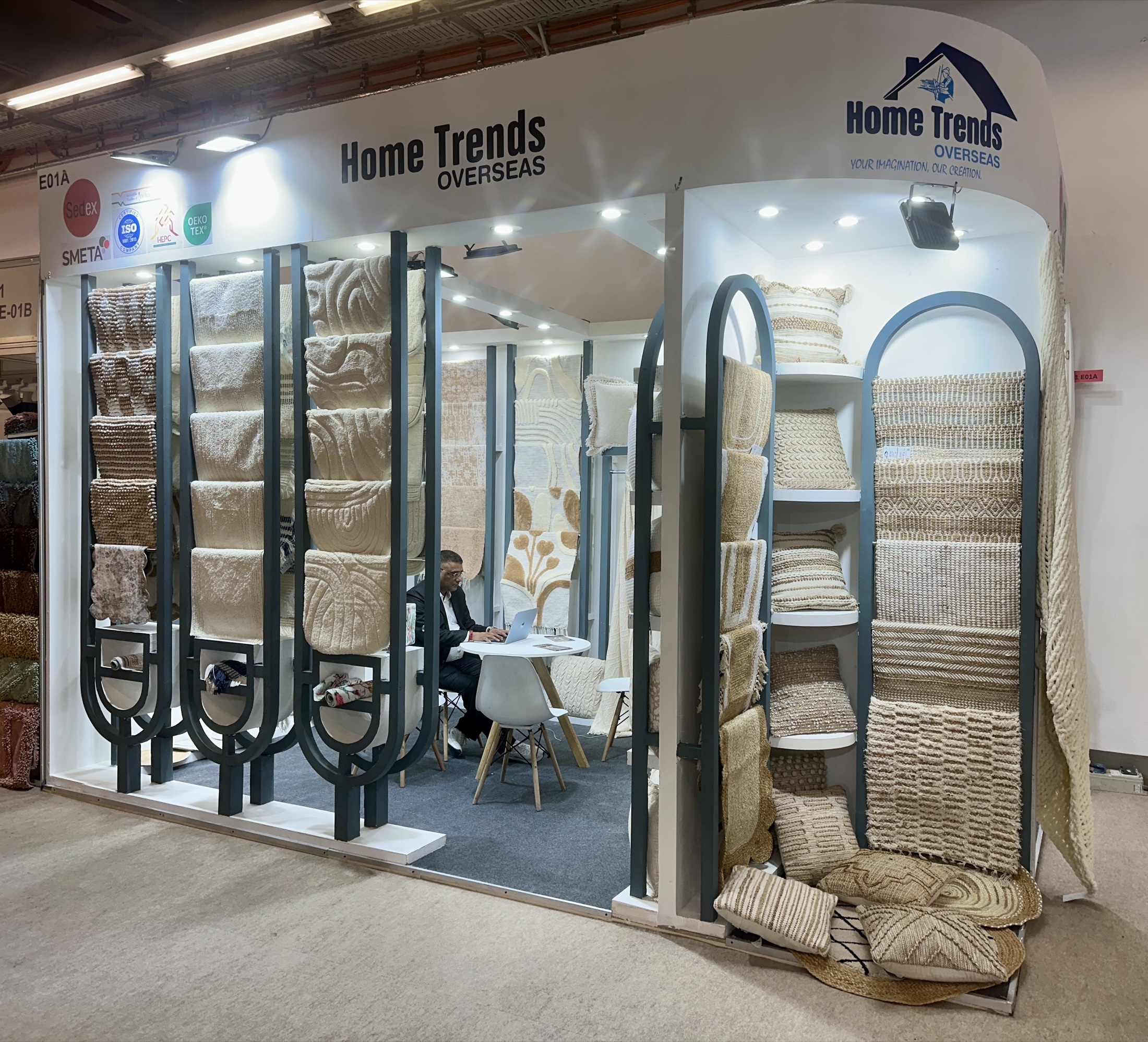 Home Trends Overseas stand at Heimtextil Germany